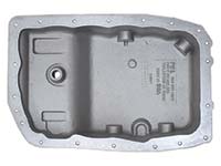 PML GM transmission pan, stock capacity, heavy duty, inside