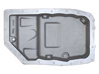 Inside of PML stock capacity 6l90 transmission pan