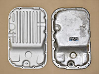 GM 6L50 stock transmission pans and PML pan