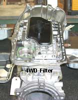 Ford tranny with 4wd filter