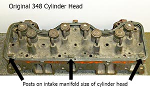 348 cylinder head
